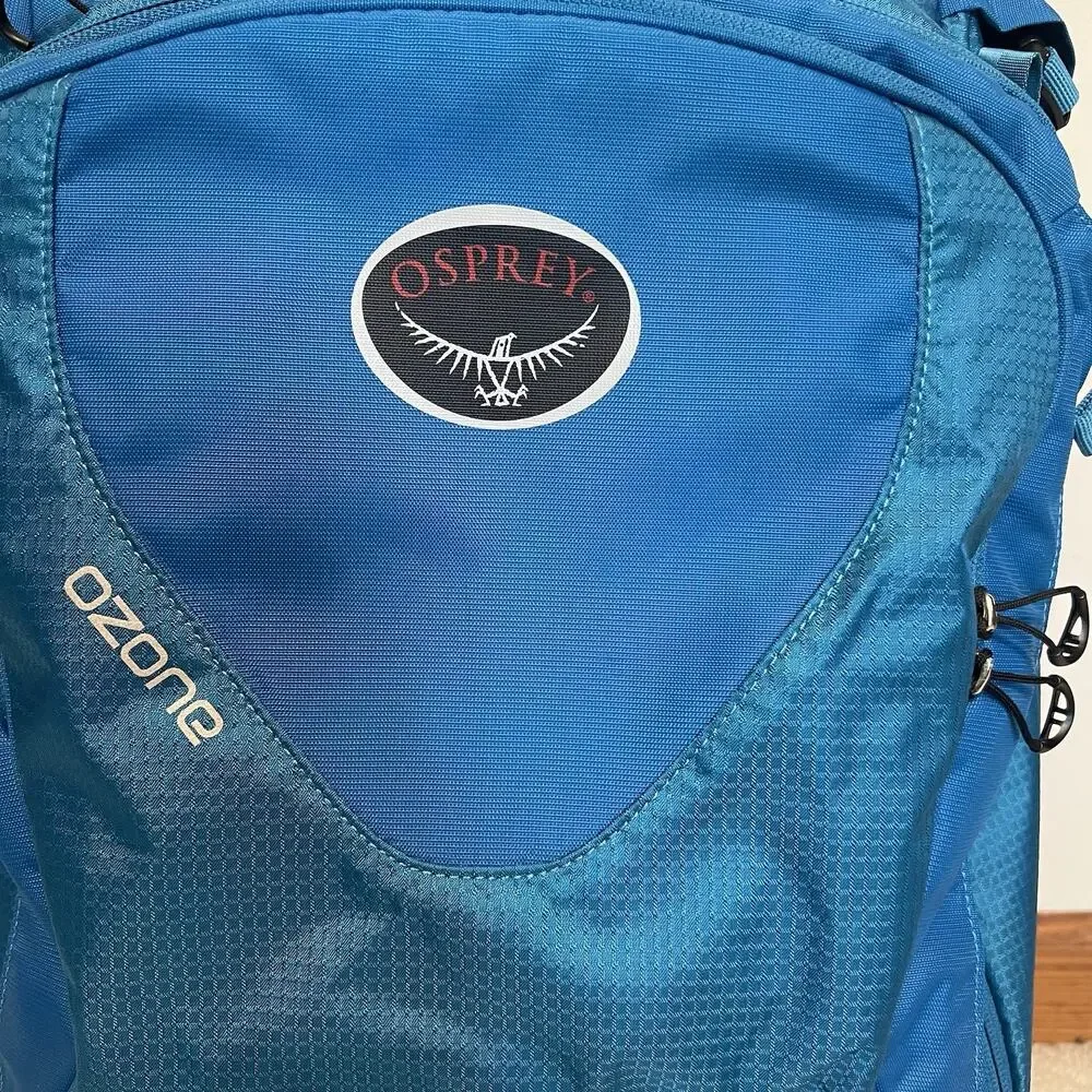 Osprey Ozone High Road LT 18” Rolling Luggage Wheeled Suitcase Travel Blue Carry